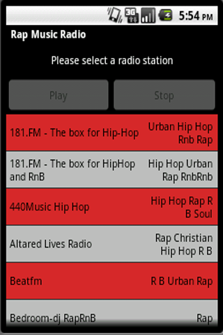 Rap Music Radio截图2