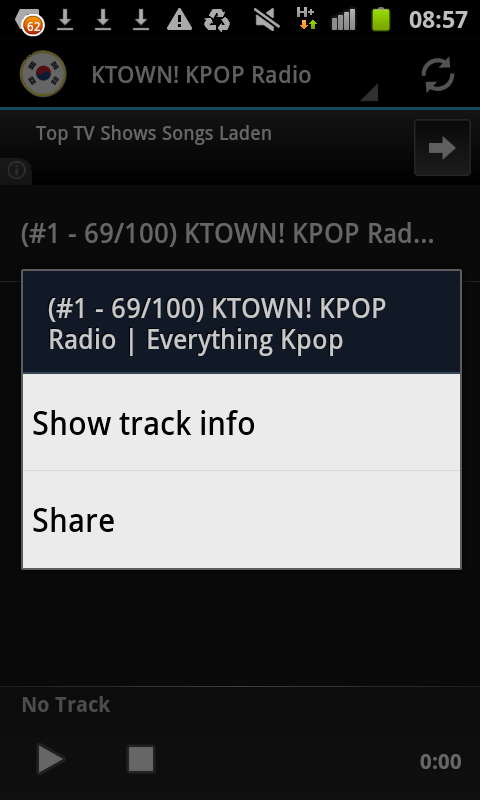 KPOP Music Radio Stations截图3