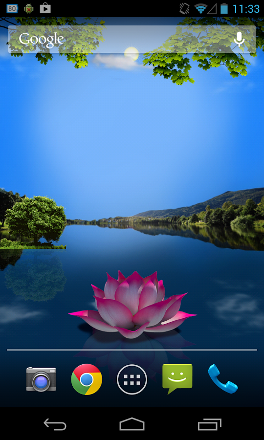 Exotic Lotus HD Live wallpaper截图7