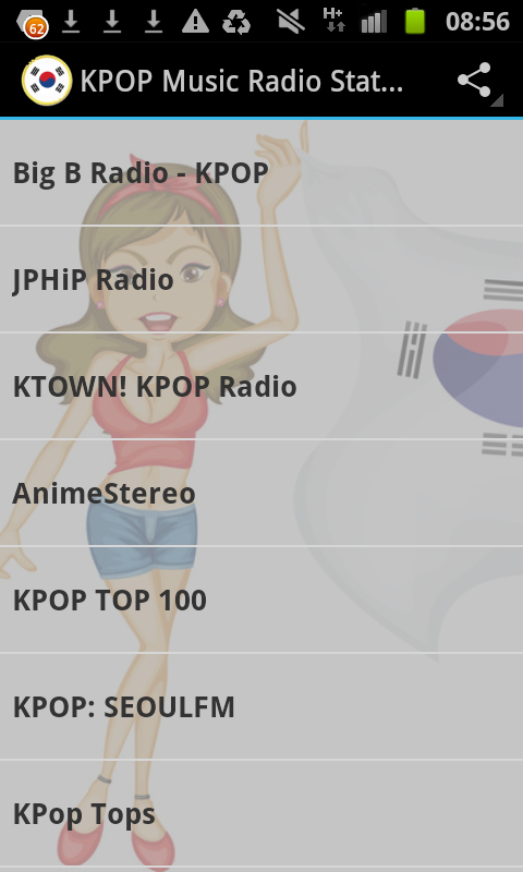 KPOP Music Radio Stations截图1