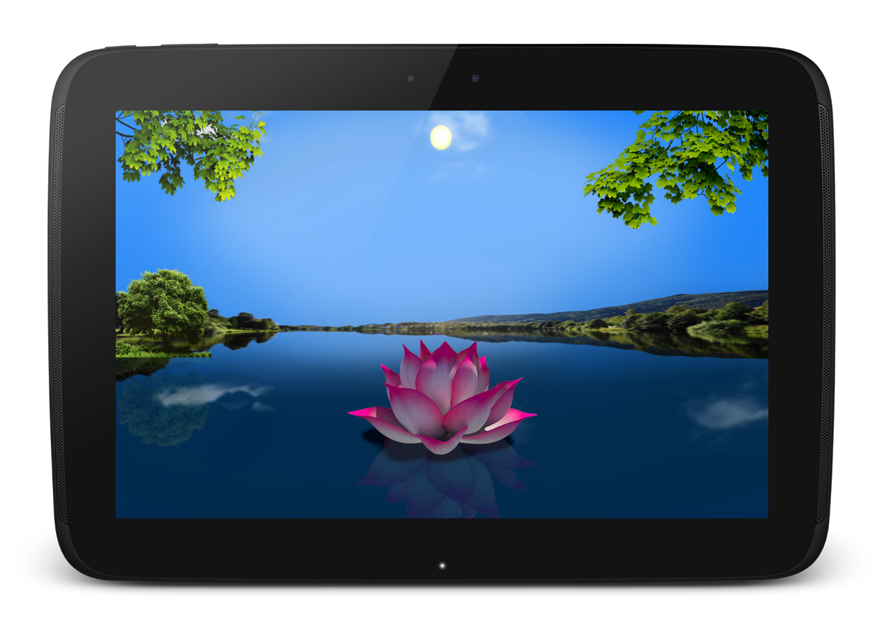 Exotic Lotus HD Live wallpaper截图2