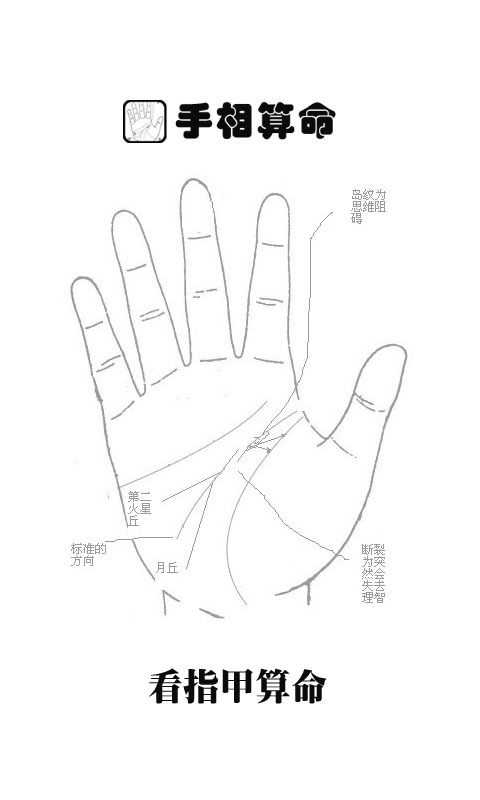 看手相大师测手相分析截图1