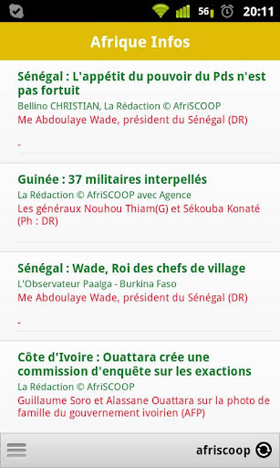 Afrique Infos截图3