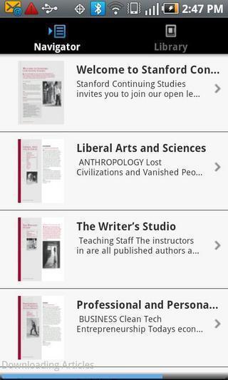 Stanford Continuing Studies截图3