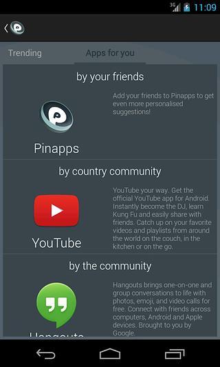 Pinapps - social app discovery截图2