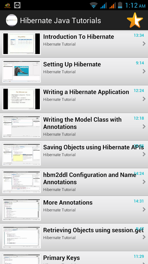 Hibernate Java Tutorials截图7