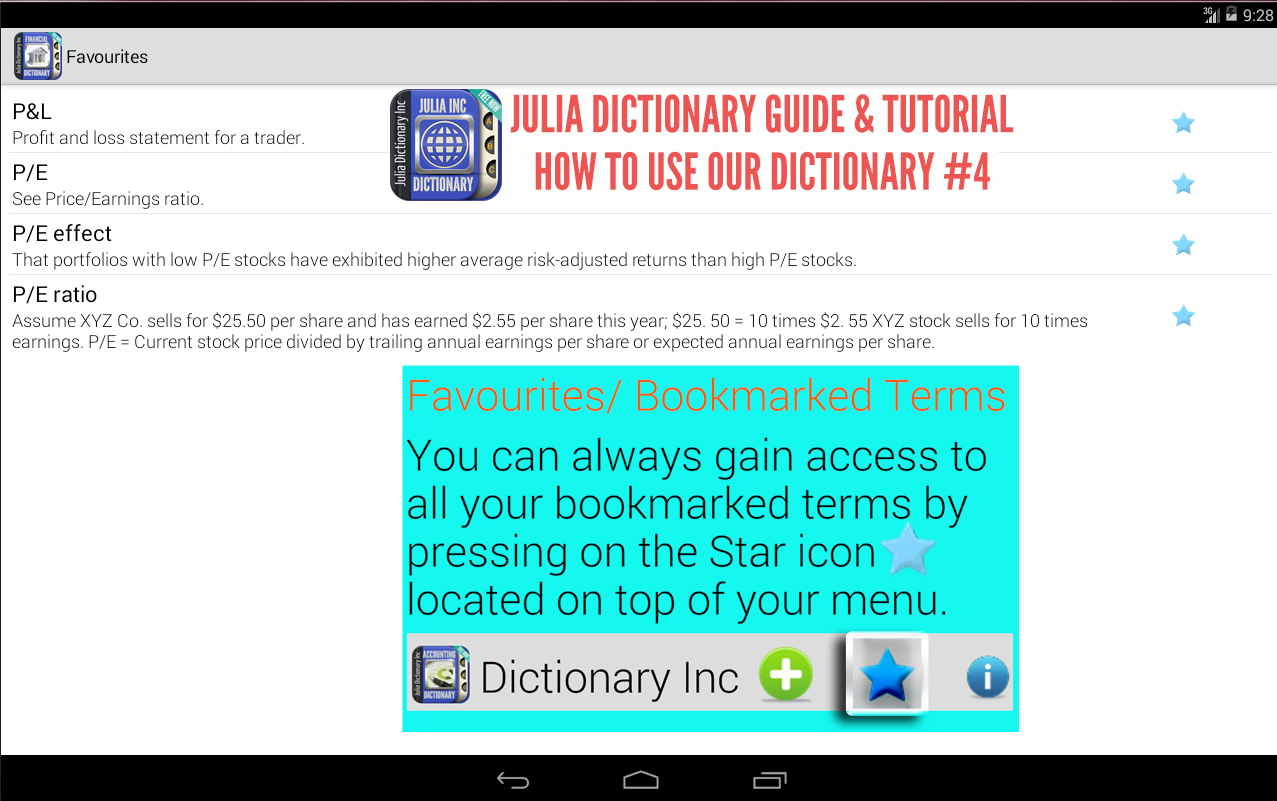 How to use dictionary