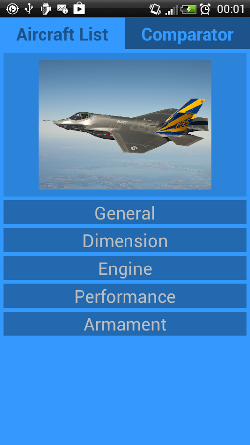 Fighter Aircraft Stats截图5