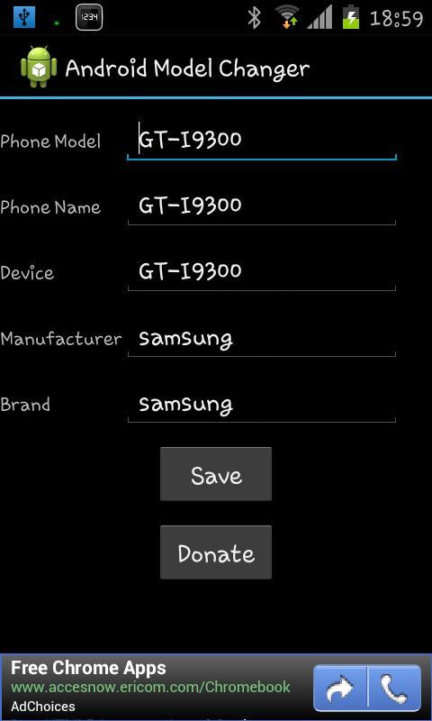 Android Model Changer截图2