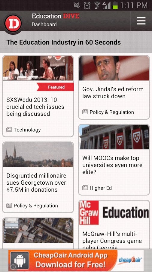 Education Dive - News and Jobs截图1