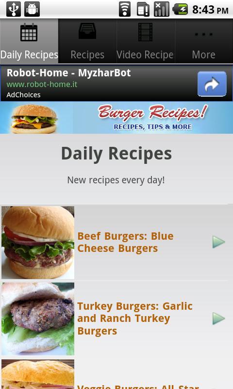 Burger Recipes!截图1