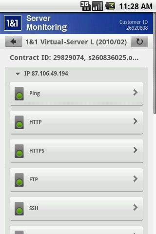 1&1 Server Monitoring截图4