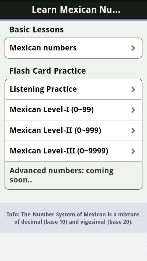 Learn Mexican Numbers, Fast!截图4