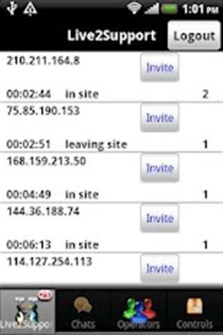 Live2Support Android Live Chat截图2