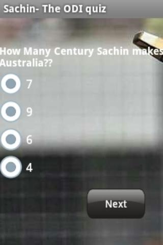 Sachin Tendulkar ODI Quiz截图3