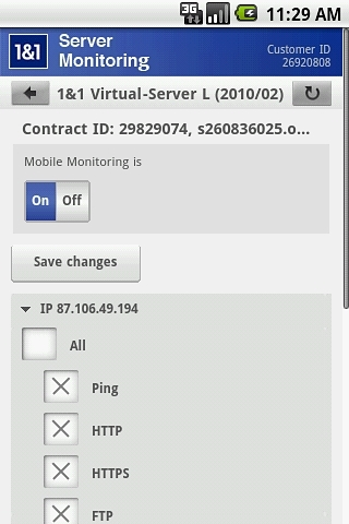 1&1 Server Monitoring截图5