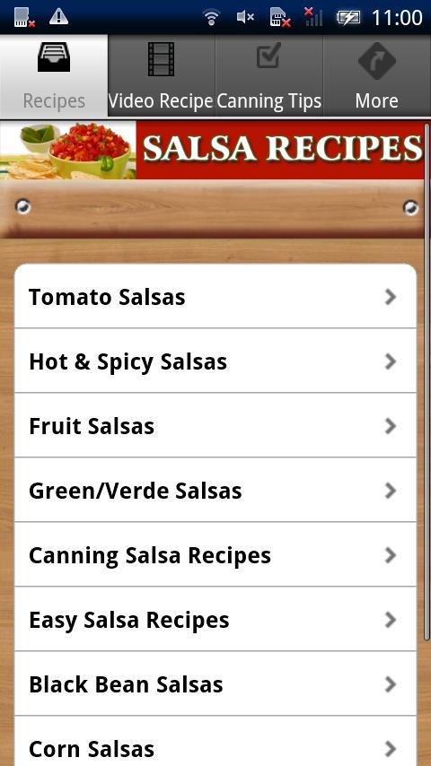 Salsa Recipes!!截图1