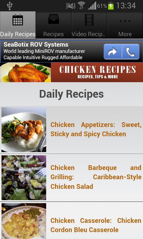 Chicken Recipes!截图1