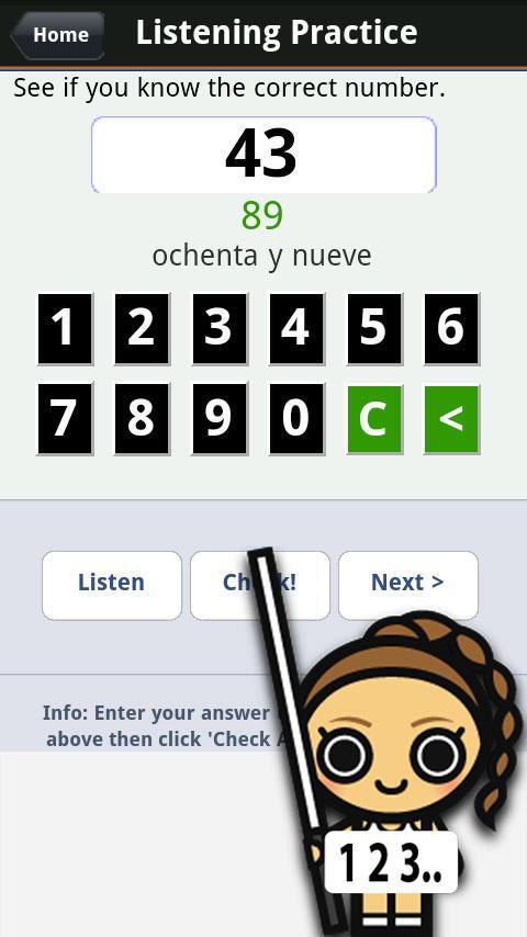 Learn Spanish Numbers, Fast!截图5