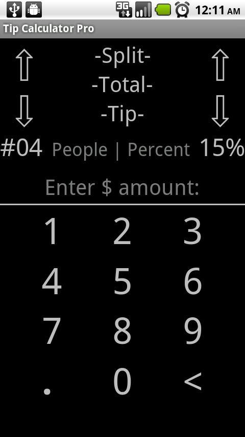 Tip Calculator Pro截图1