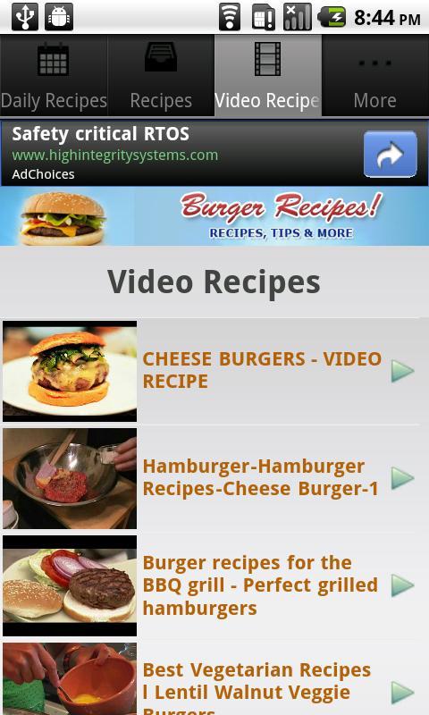 Burger Recipes!截图3