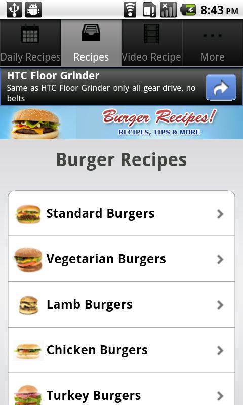 Burger Recipes!截图2