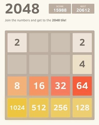 2048经典怀旧版截图1