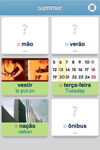 Learn Portuguese - 3,400 words截图4