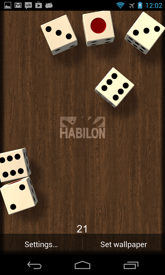 3D Dice Live Wallpaper截图7