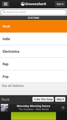 Grooveshark Music Play截图2