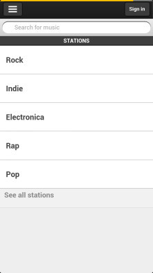 Grooveshark Music Play截图1