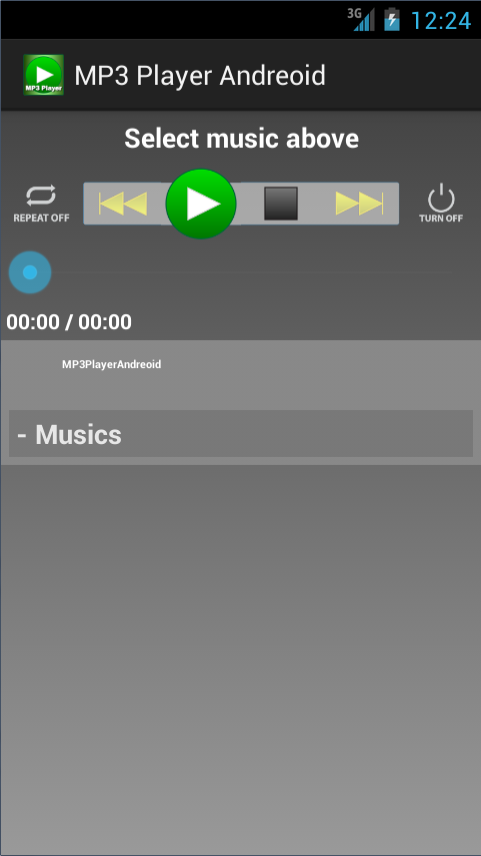 MP3 Player Andreoid截图3