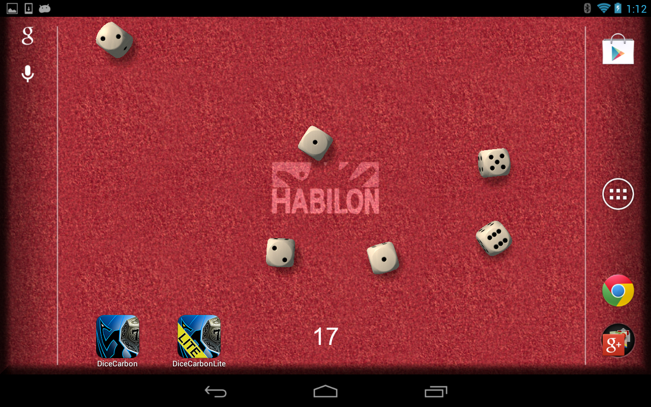 3D Dice Live Wallpaper截图3