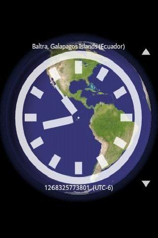 3D world clock global time截图2