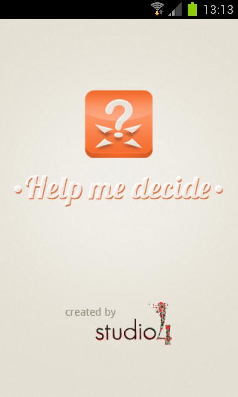 Help Me Decide截图1