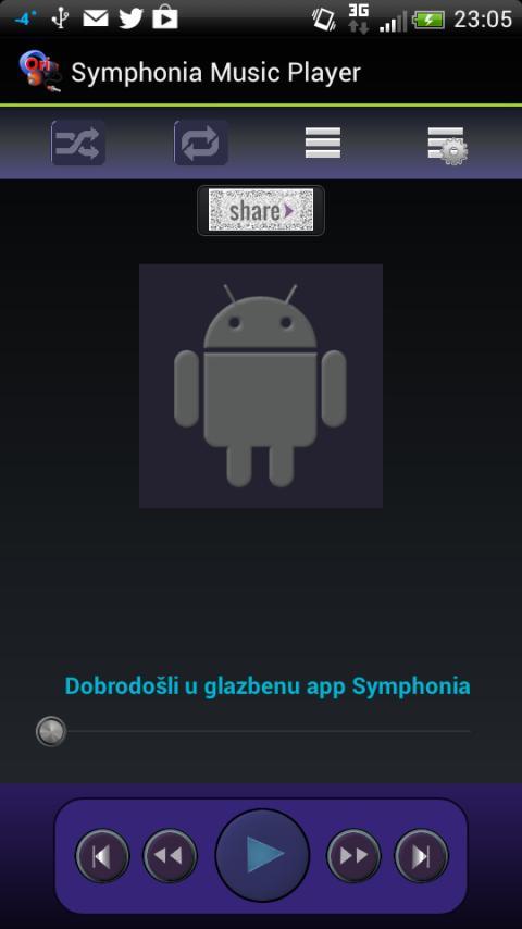 Symphonia Music Player Demo截图1