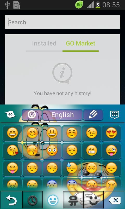 3D Smilies Keyboard截图4