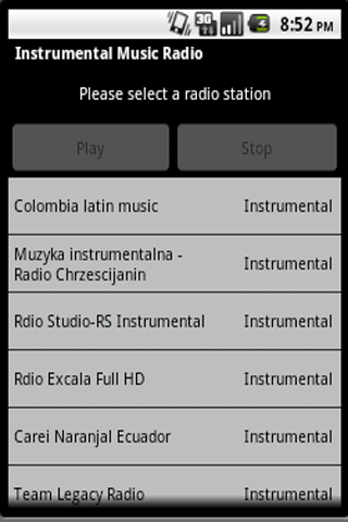 Instrumental Music Radio截图2