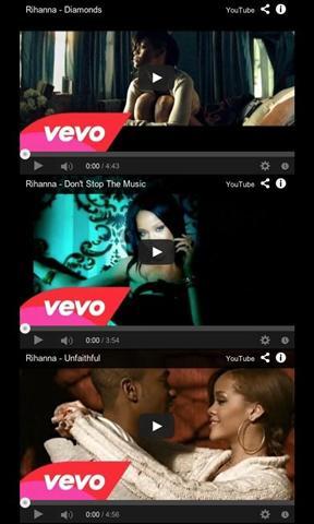 蕾哈娜音乐视频截图1