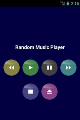 Random Music Player Plus截图1