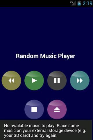 Random Music Player Plus截图2