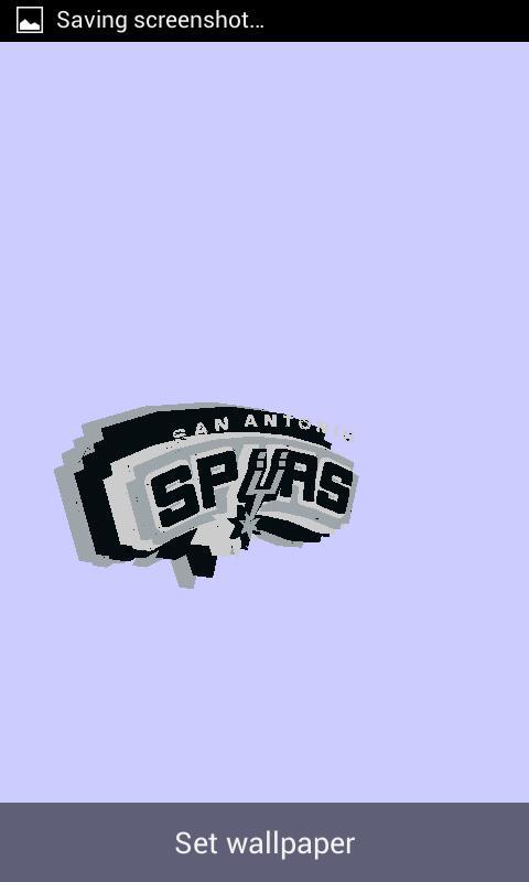 Spurs Logo Live Wallpaper截图1