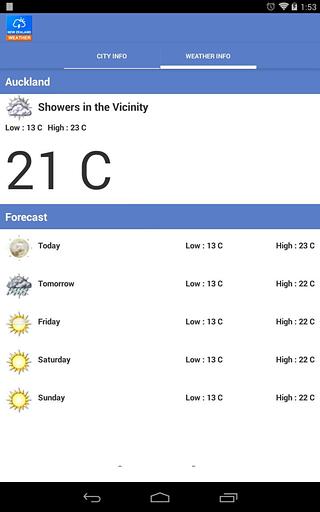 新西兰的天气截图2