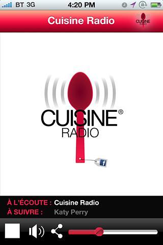 Cuisine Radio截图2