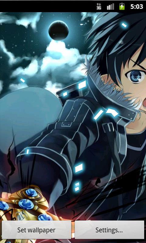 LWP Kirito Sword Art Online截图3