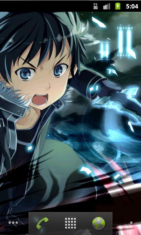 LWP Kirito Sword Art Online截图2