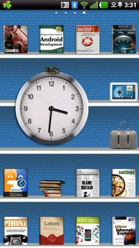 Clock widjet for iBook截图