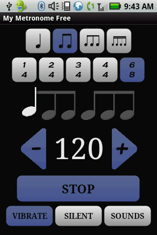 我的节拍器演示截图2