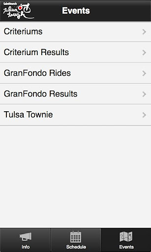 Tulsa Tough Tour Tracker截图3