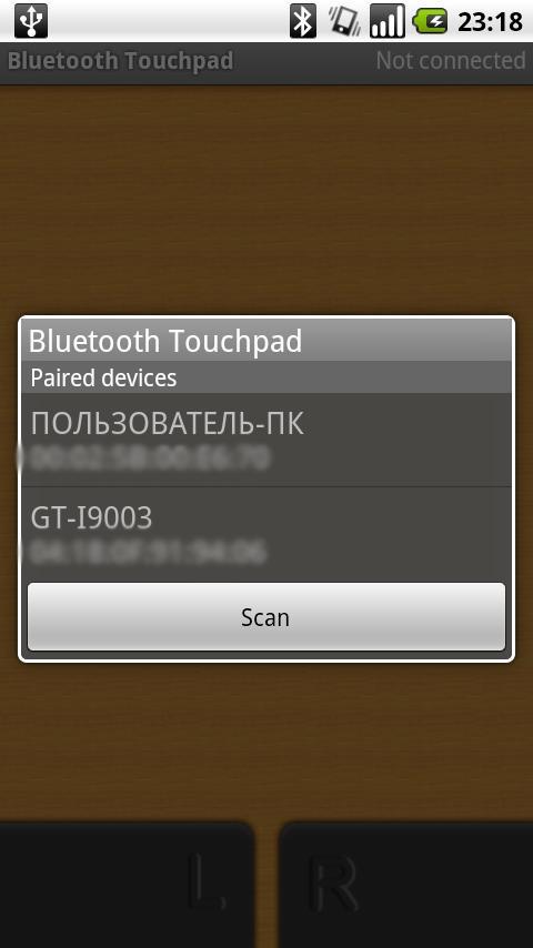 Bluetooth Touchpad截图2